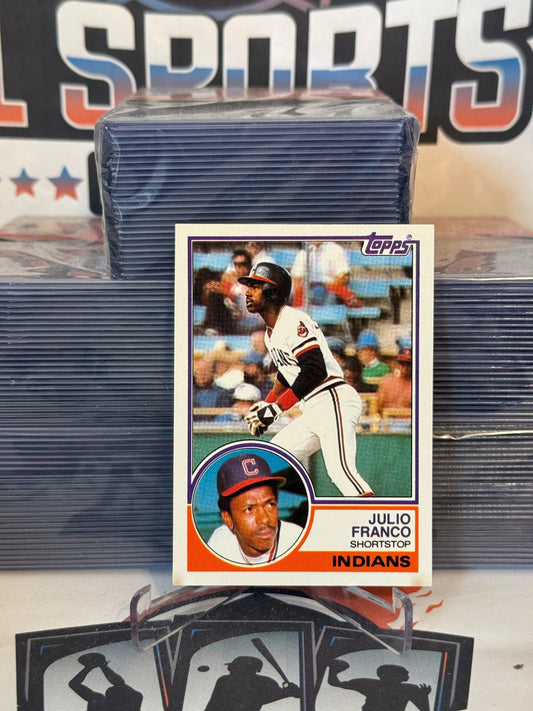 1983 Topps Traded Julio Franco Rookie #34T