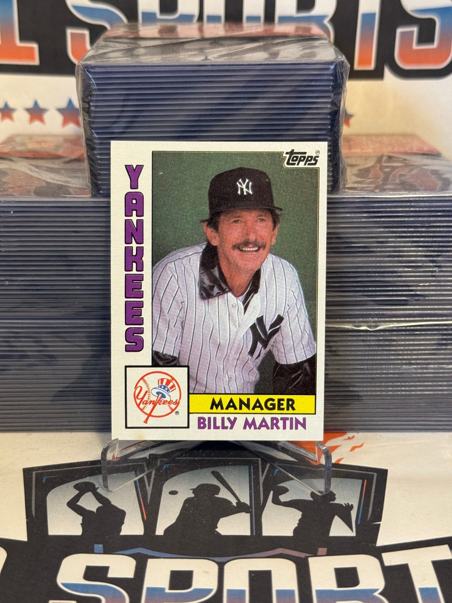 1984 Topps Billy Martin #81