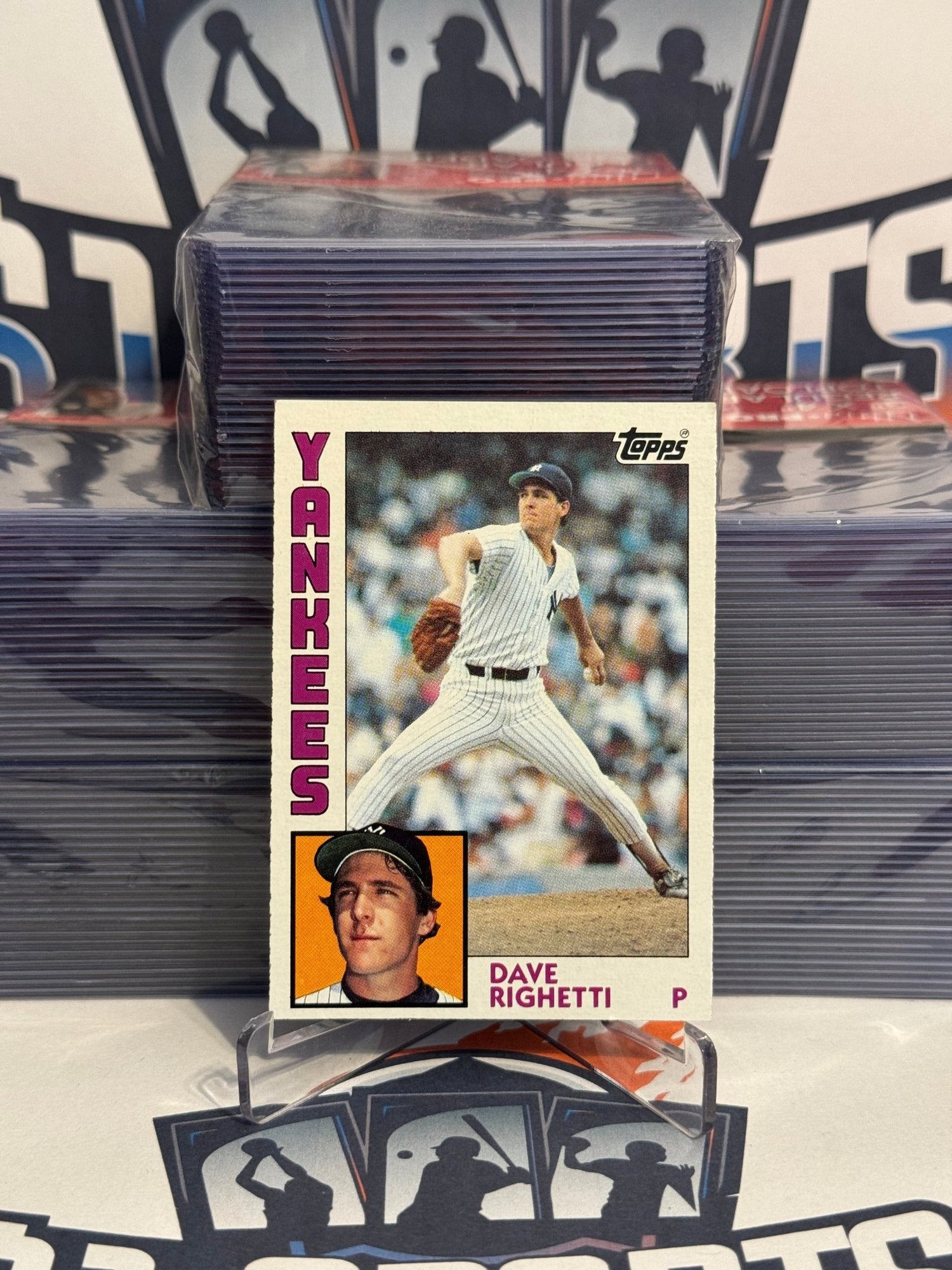 1984 Topps Dave Righetti #635