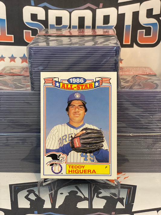 1985 Topps (All-Star) Teddy Higuera #22