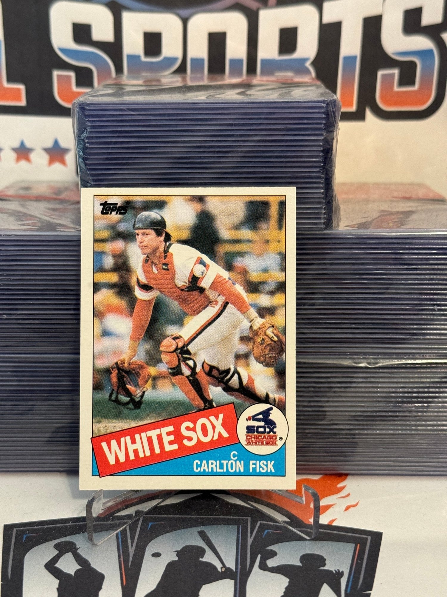 1985 Topps Carlton Fisk #770