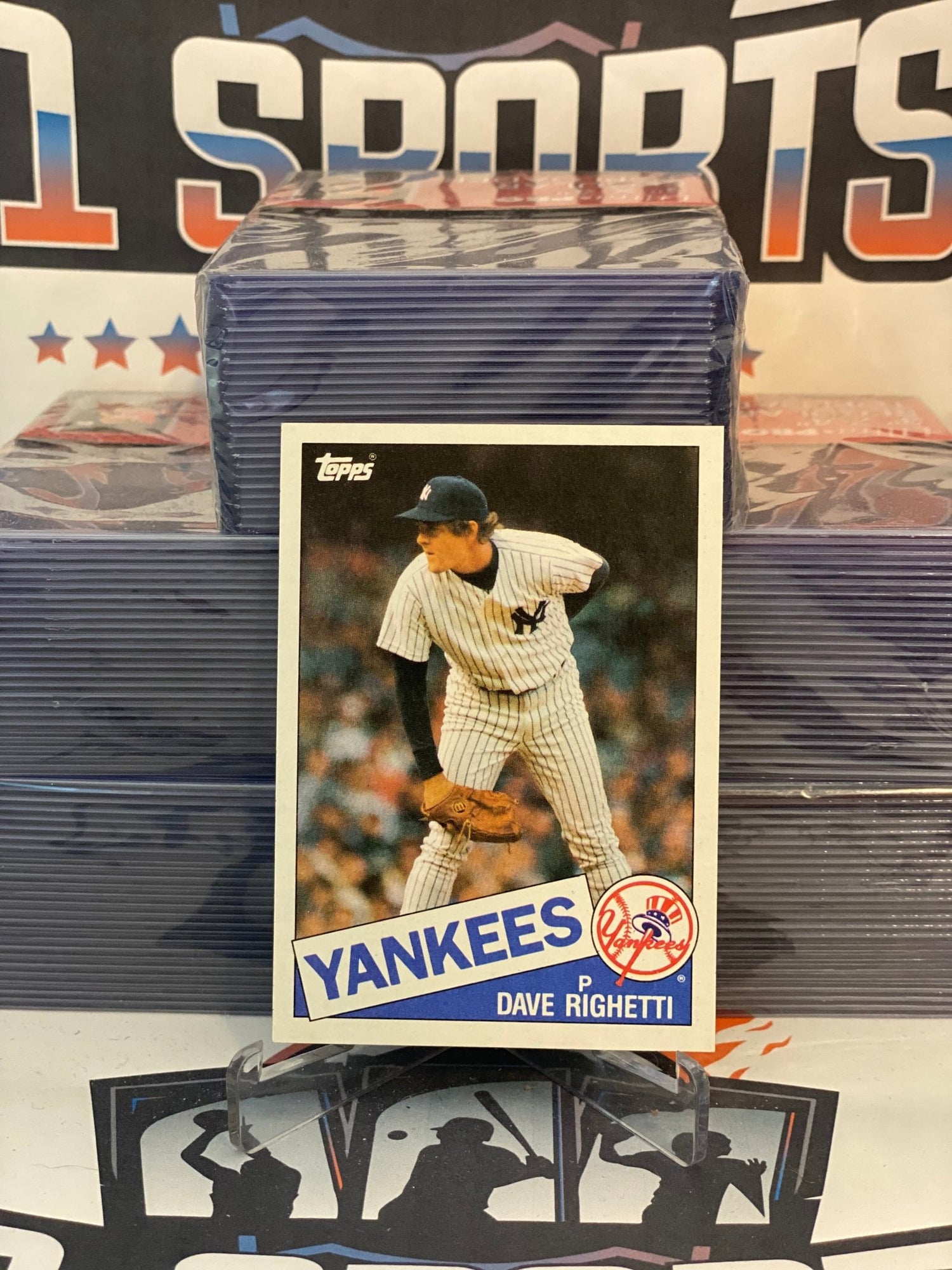 1985 Topps Dave Righetti #260