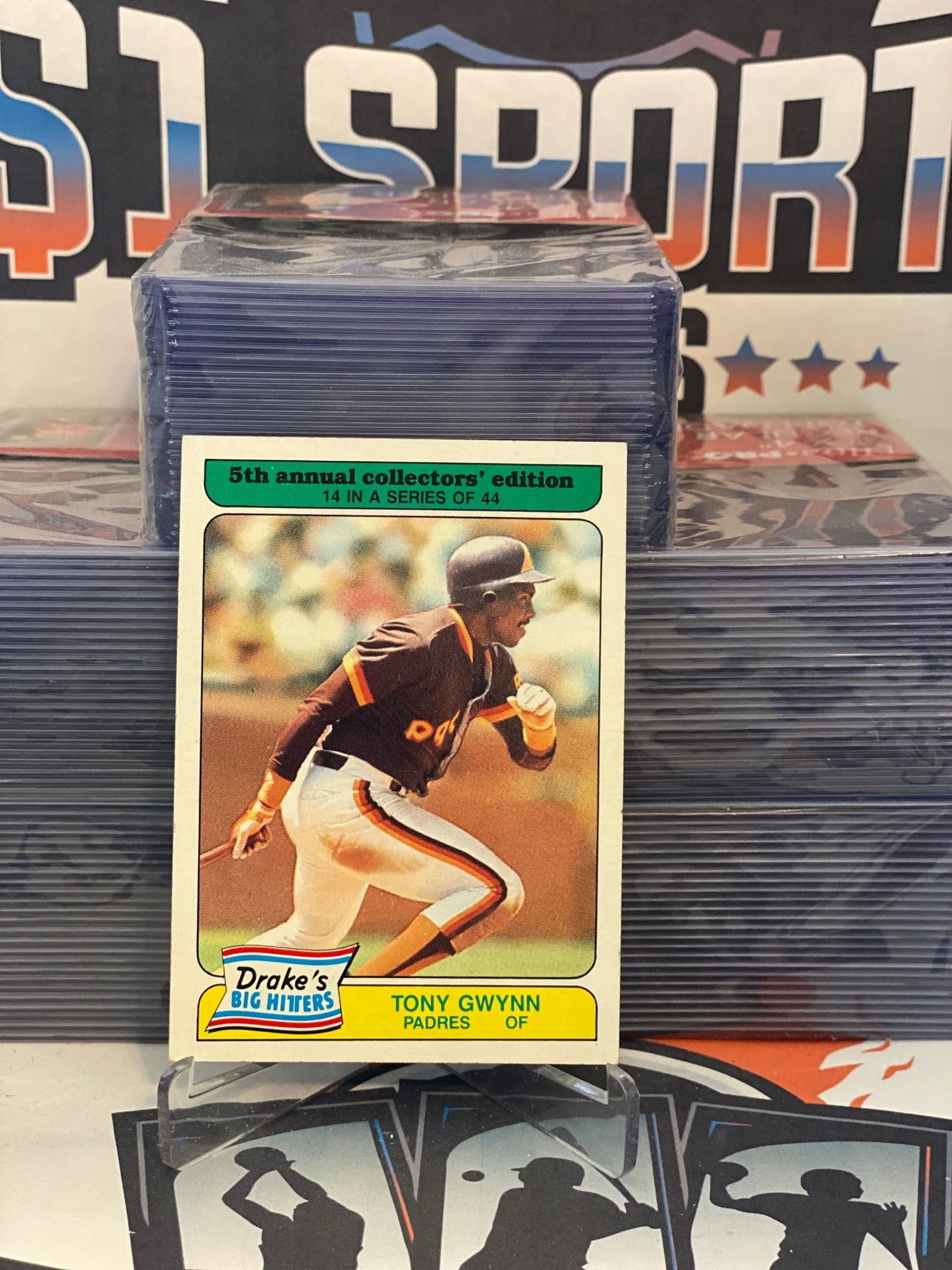 1985 Topps (Drake's) Tony Gwynn #14