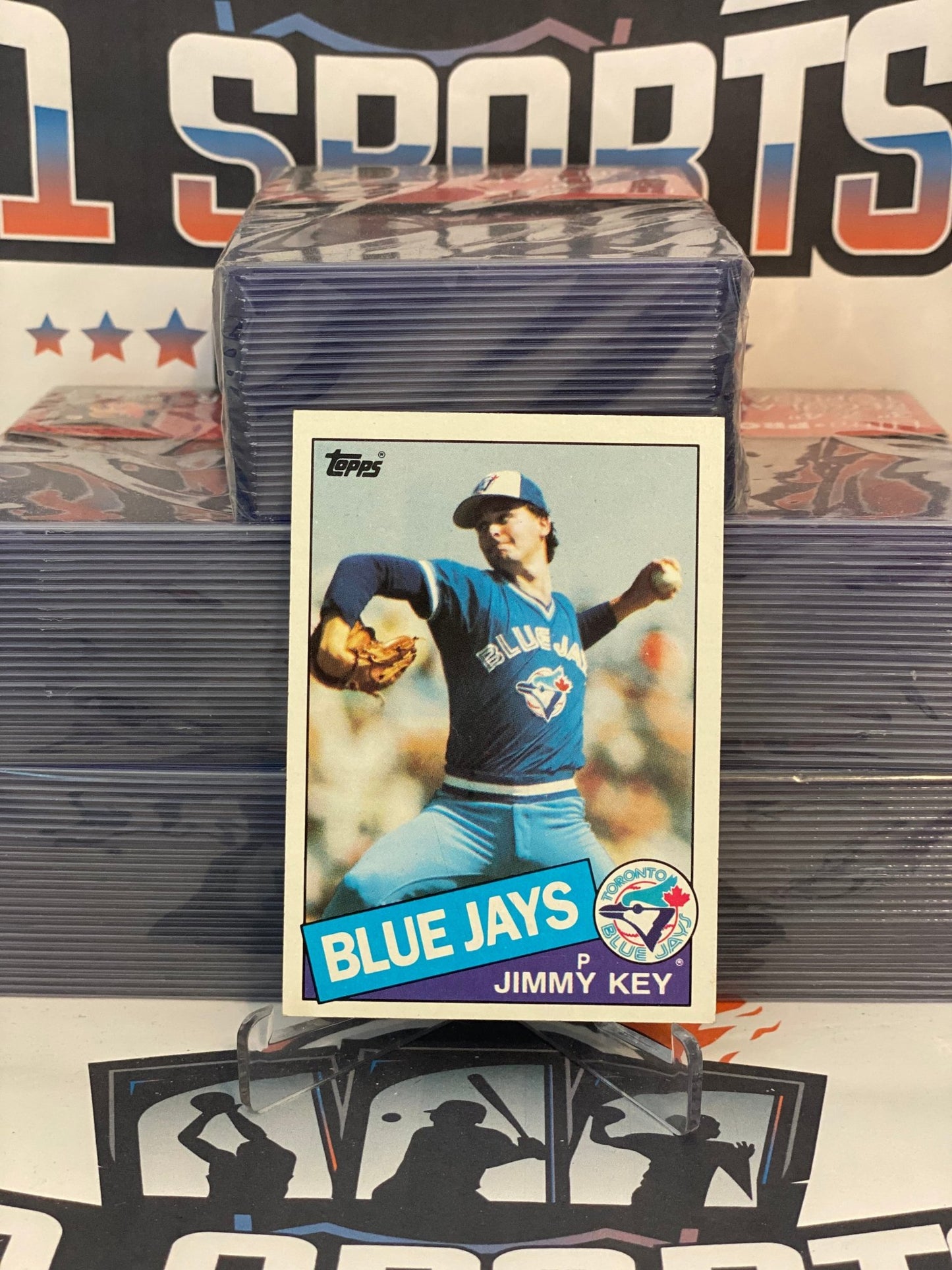 1985 Topps Jimmy Key Rookie #193