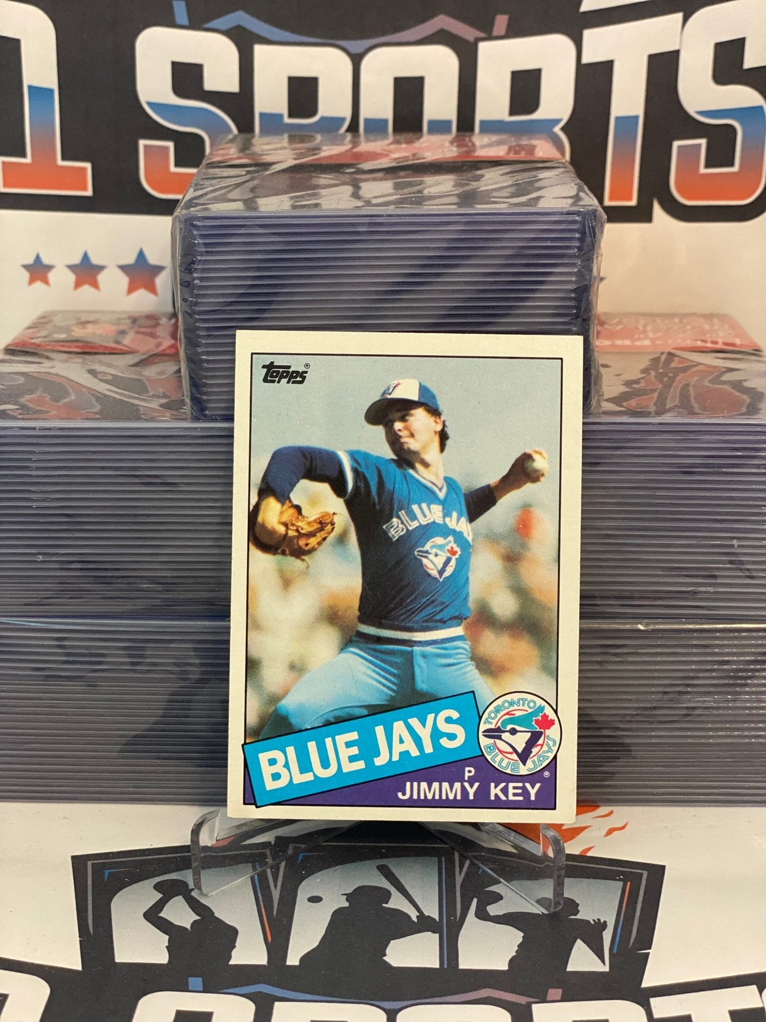 1985 Topps Jimmy Key Rookie #193