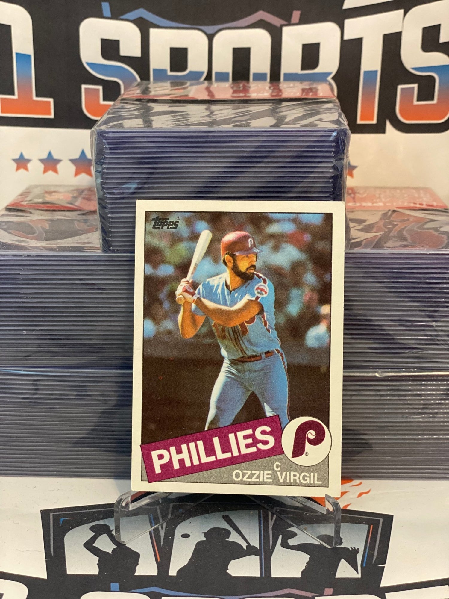 1985 Topps Ozzie Virgil #611