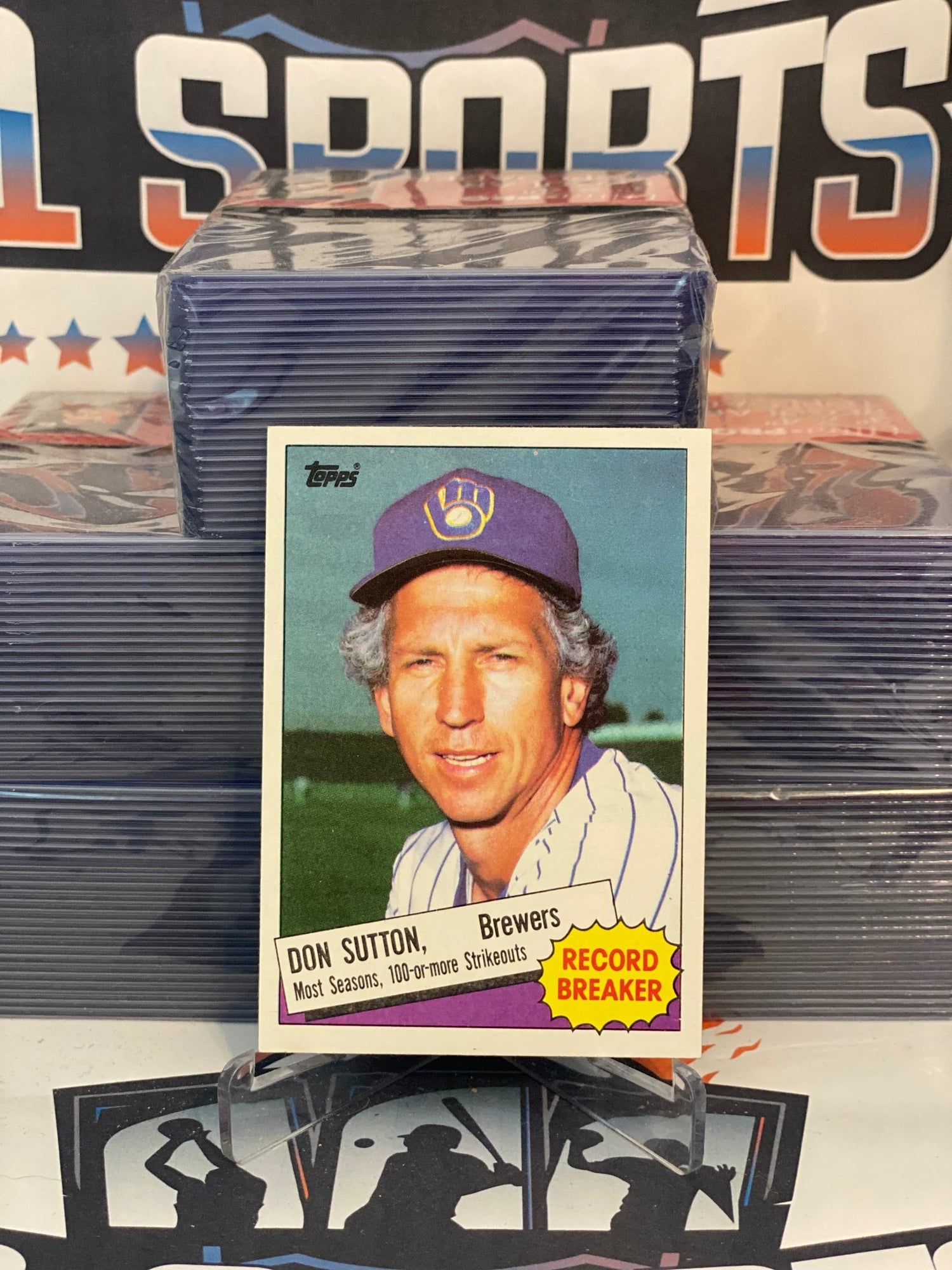 1985 Topps (Record Breaker) Don Sutton #10