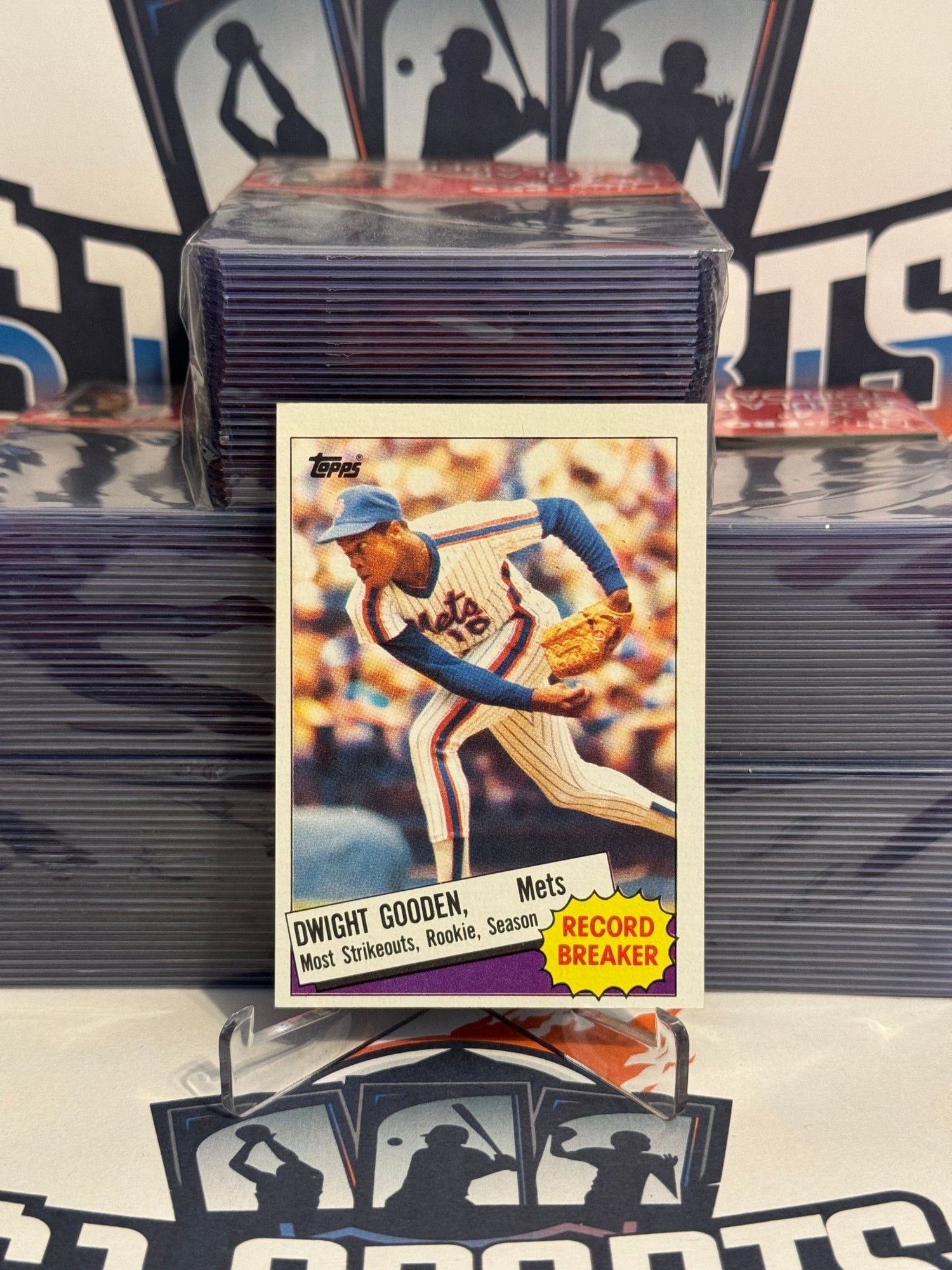 1985 Topps (Record Breaker) Dwight Gooden #3