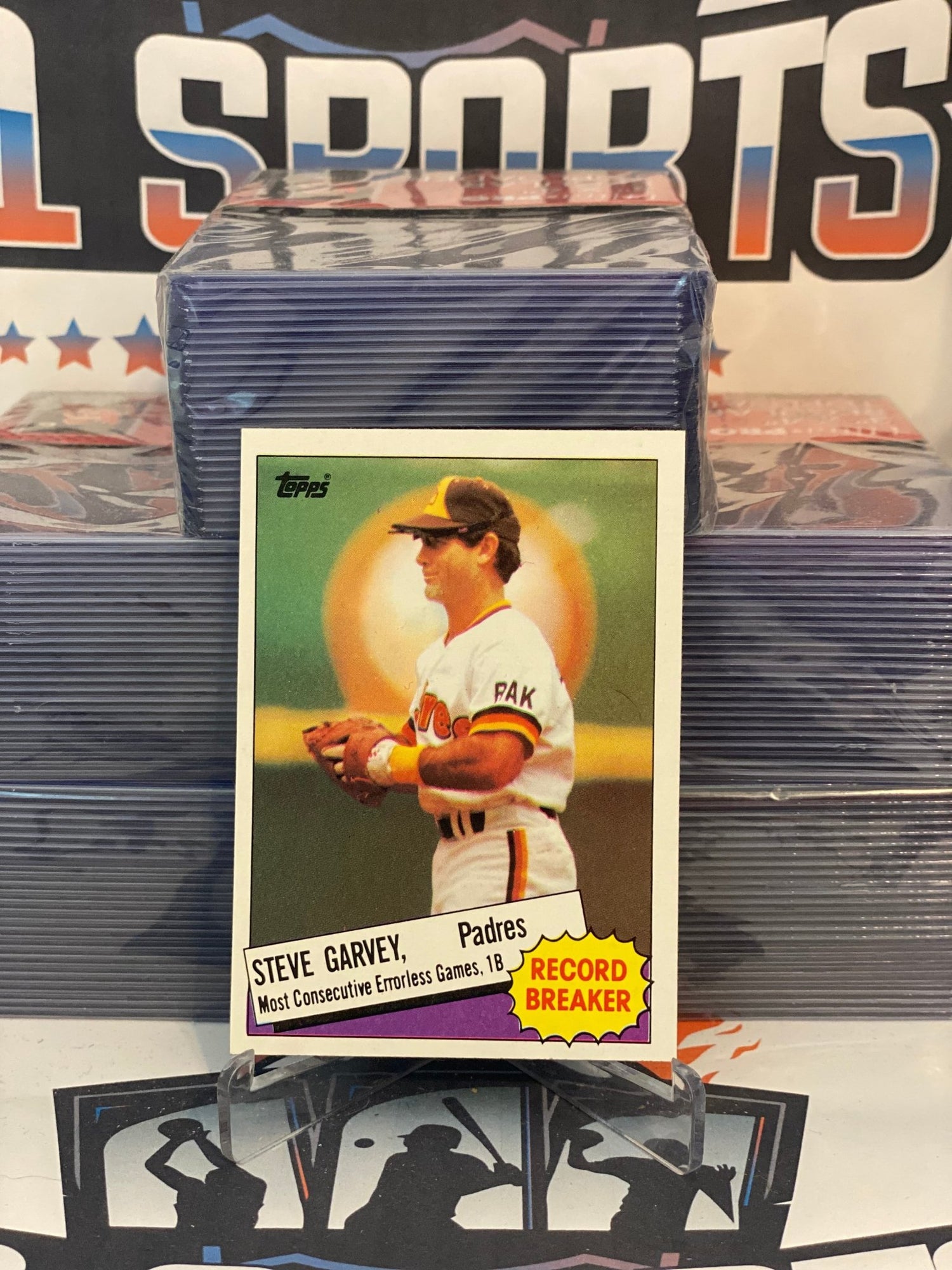 1985 Topps (Record Breaker) Steve Garvey #2