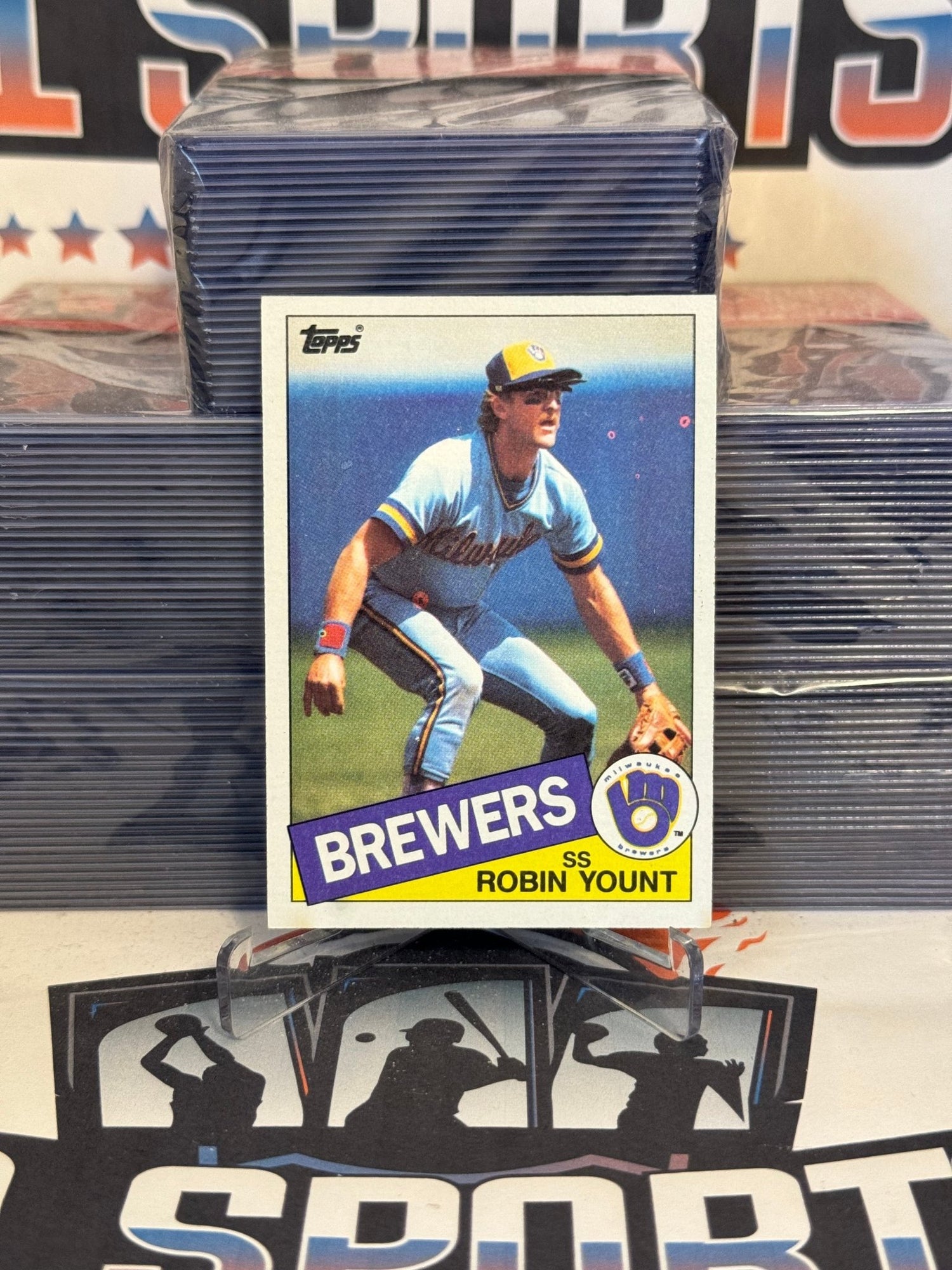 1985 Topps Robin Yount #340