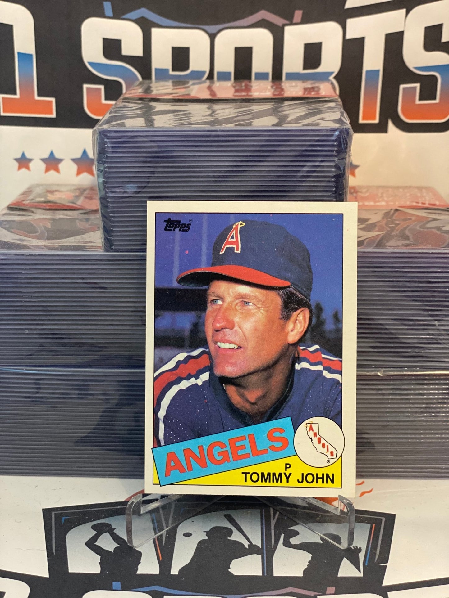 1985 Topps Tommy John #179