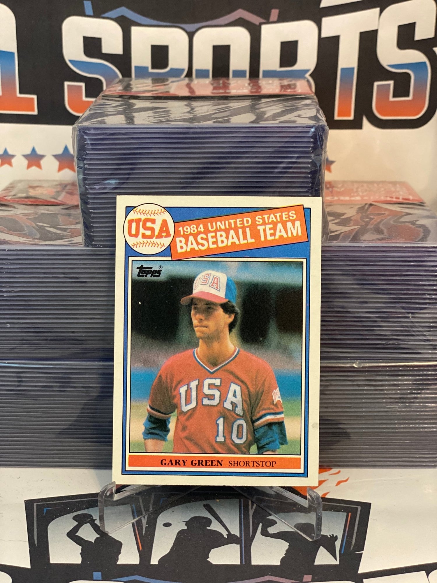 1985 Topps (USA) Gary Green Rookie #396