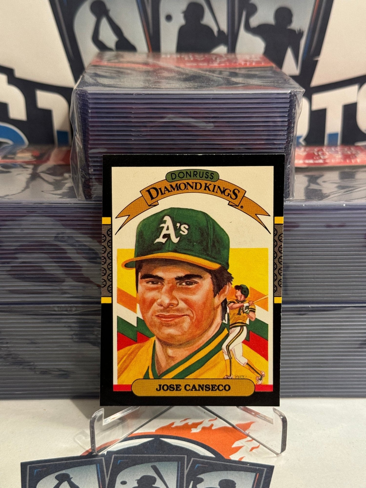 1986 Donruss (Diamond Kings) Jose Canseco #6