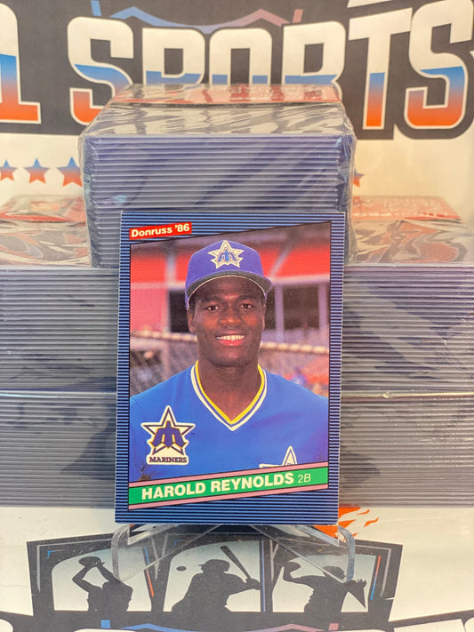 1986 Donruss Harold Reynolds Rookie #484