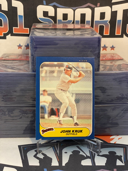 1986 Fleer Update John Kruk Rookie #U-61