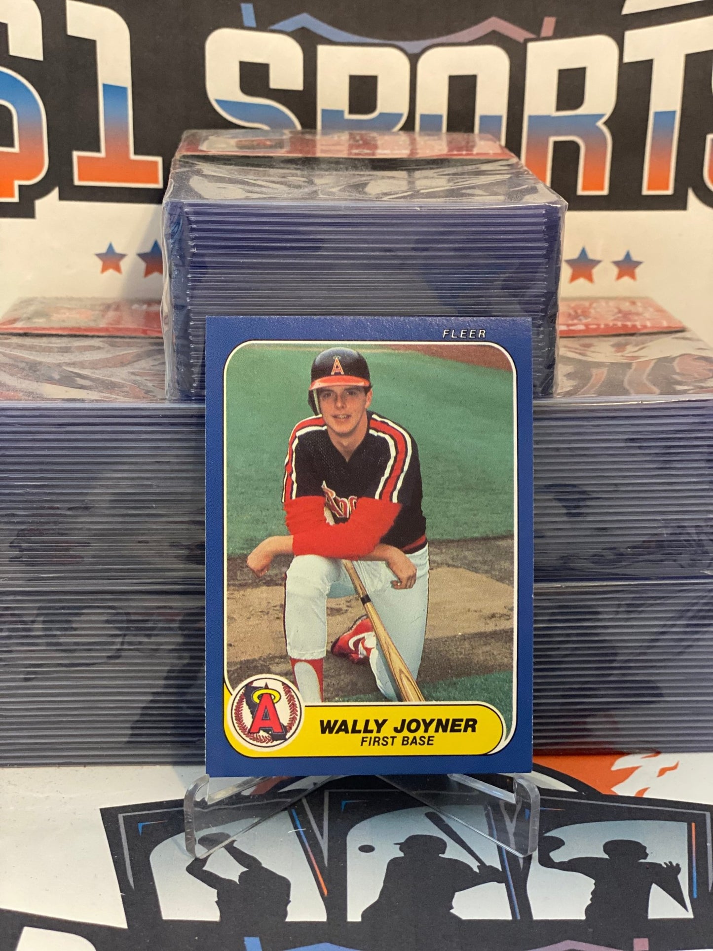 1986 Fleer Update Wally Joyner Rookie #U-59