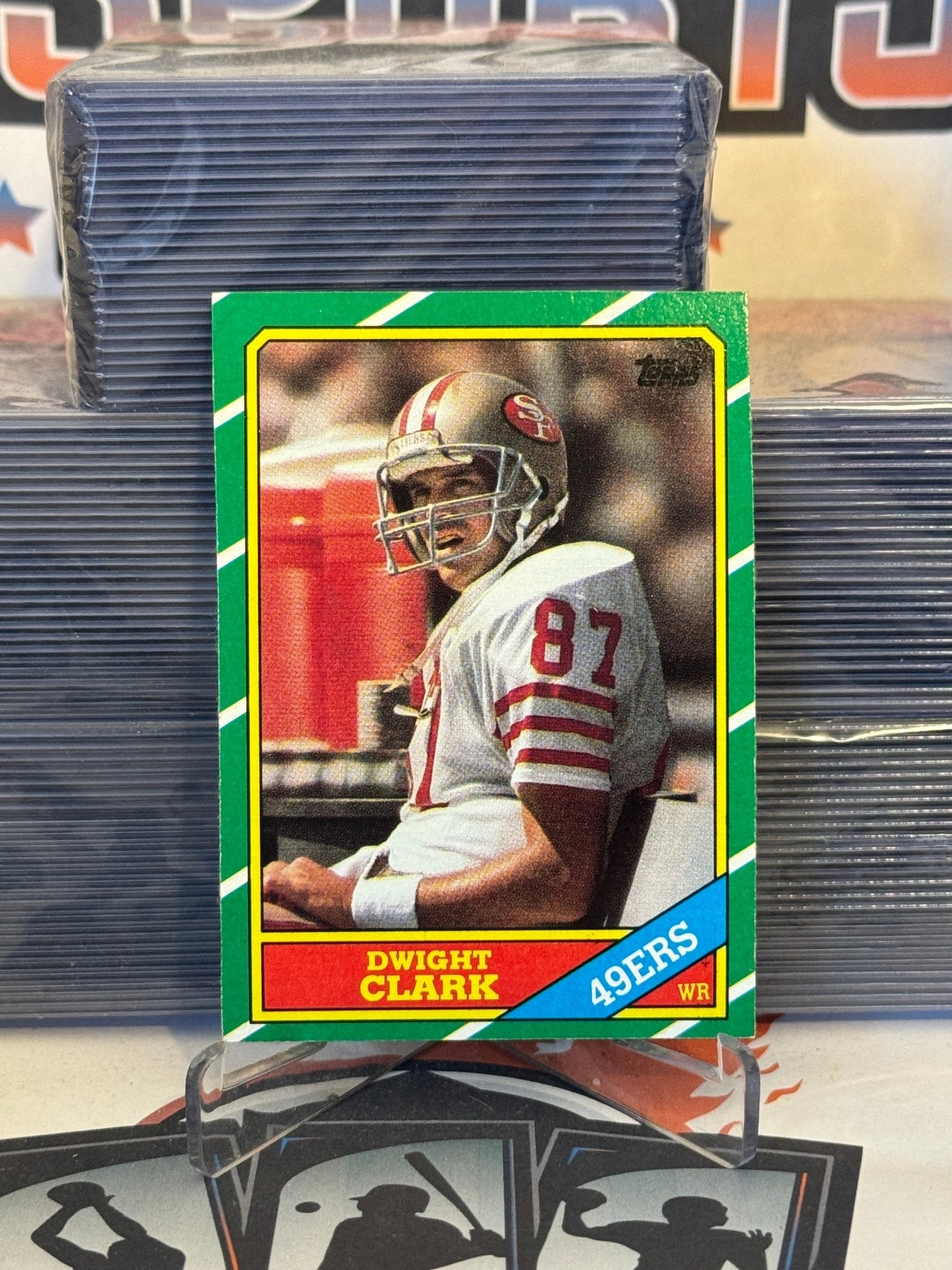 1986 Topps Dwight Clark #160