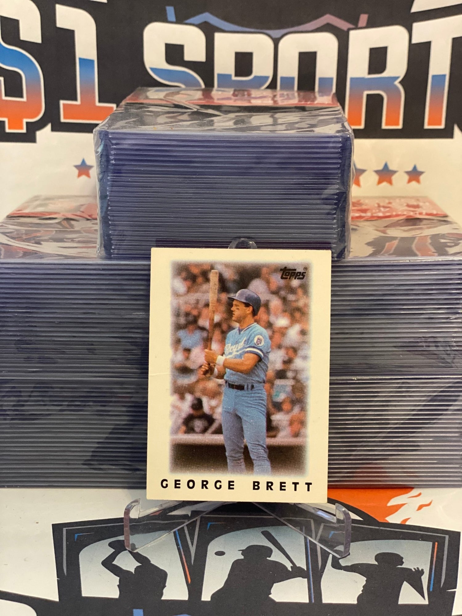 1986 Topps Mini George Brett #18