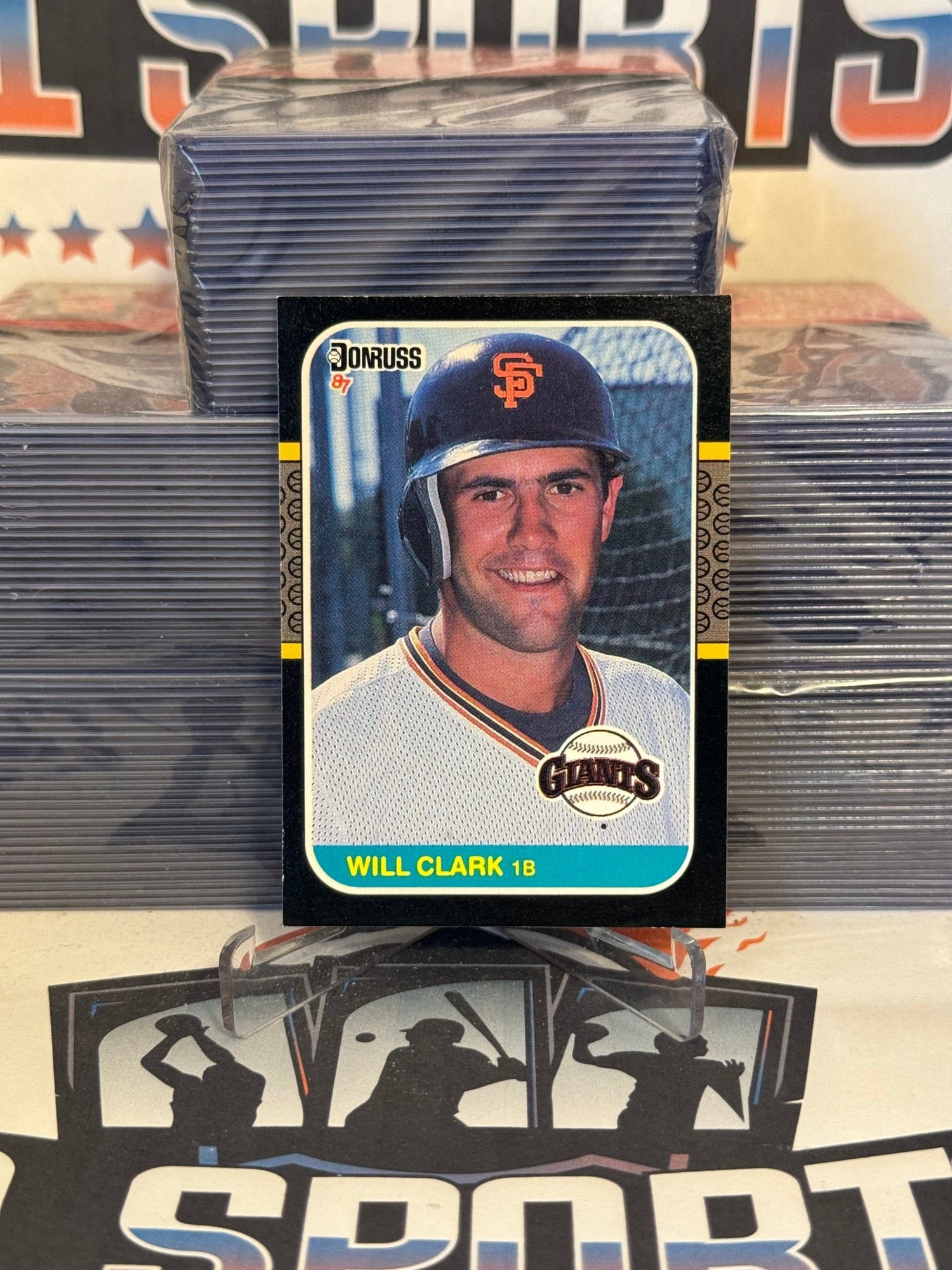 1987 Donruss Will Clark Rookie #66