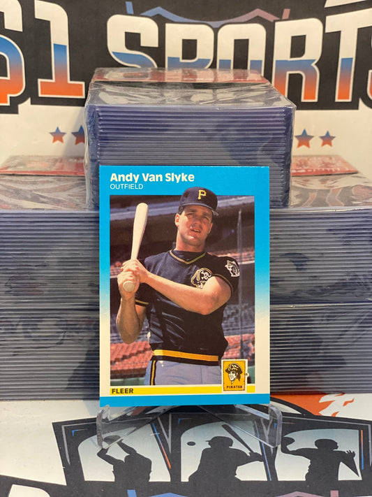 1987 Fleer Update Andy Van Slyke Rookie #U-121