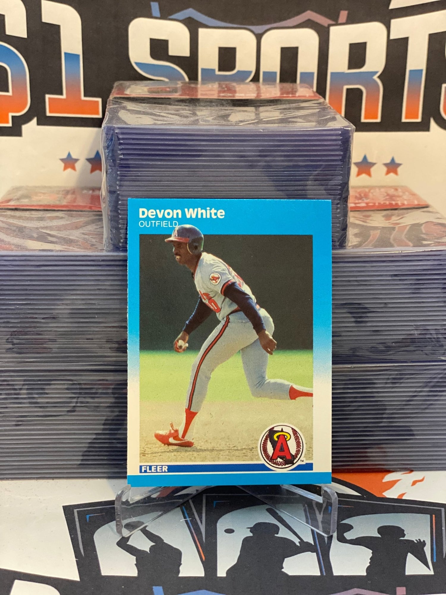 1987 Fleer Update Devon White Rookie #U-123