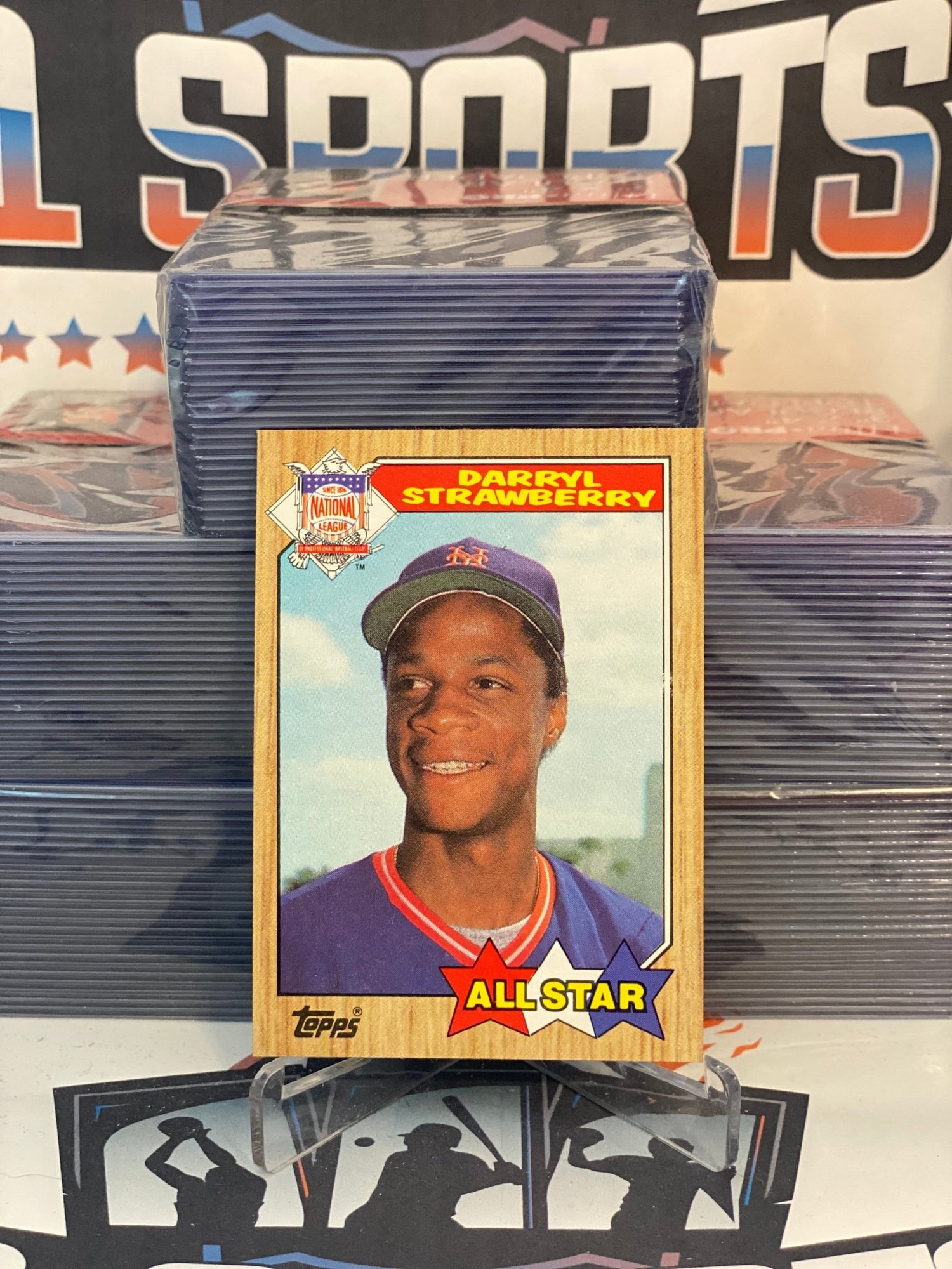 1987 Topps (All-Star) Darryl Strawberry #601