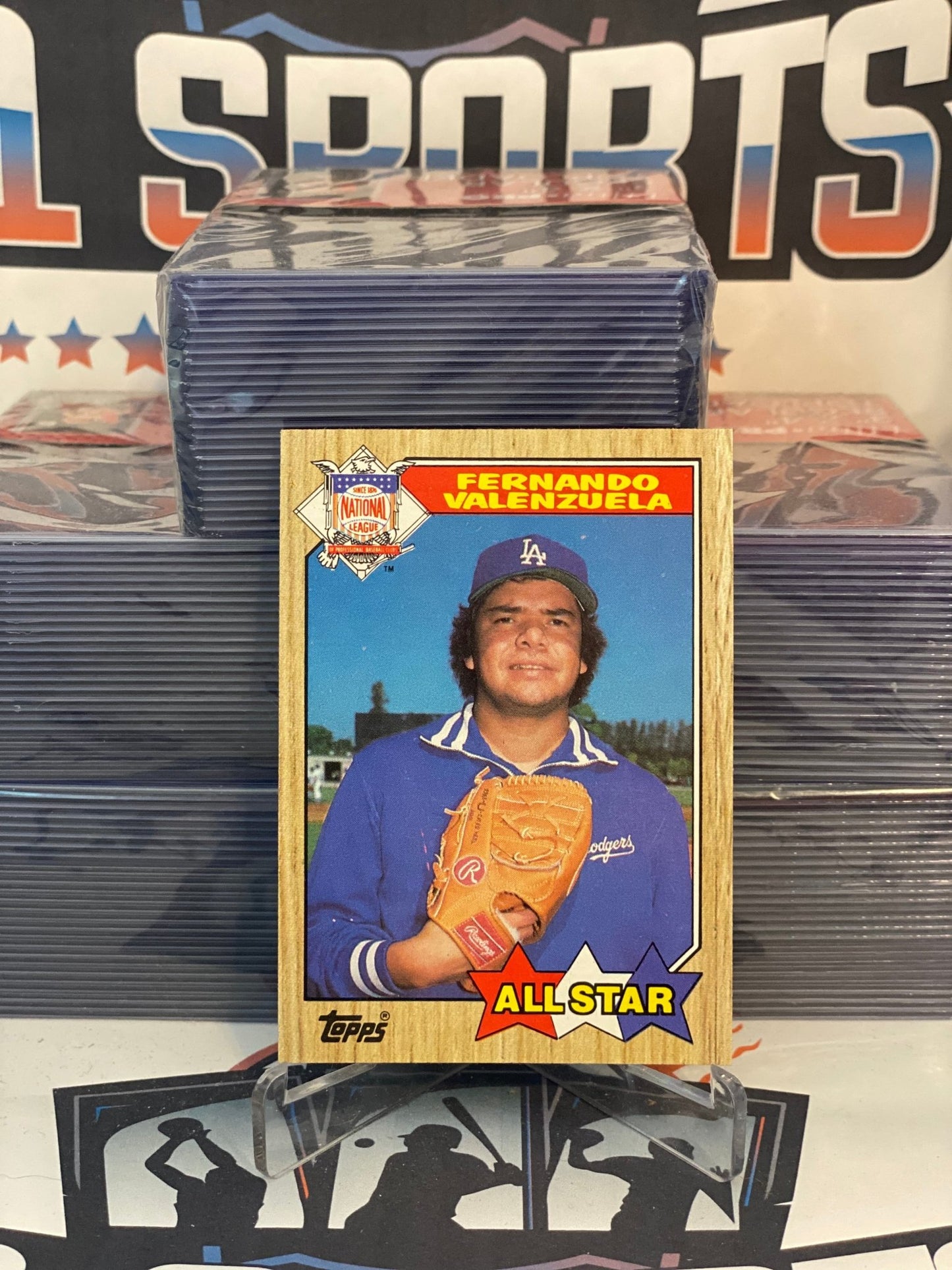 1987 Topps (All-Star) Fernando Valenzuela #604