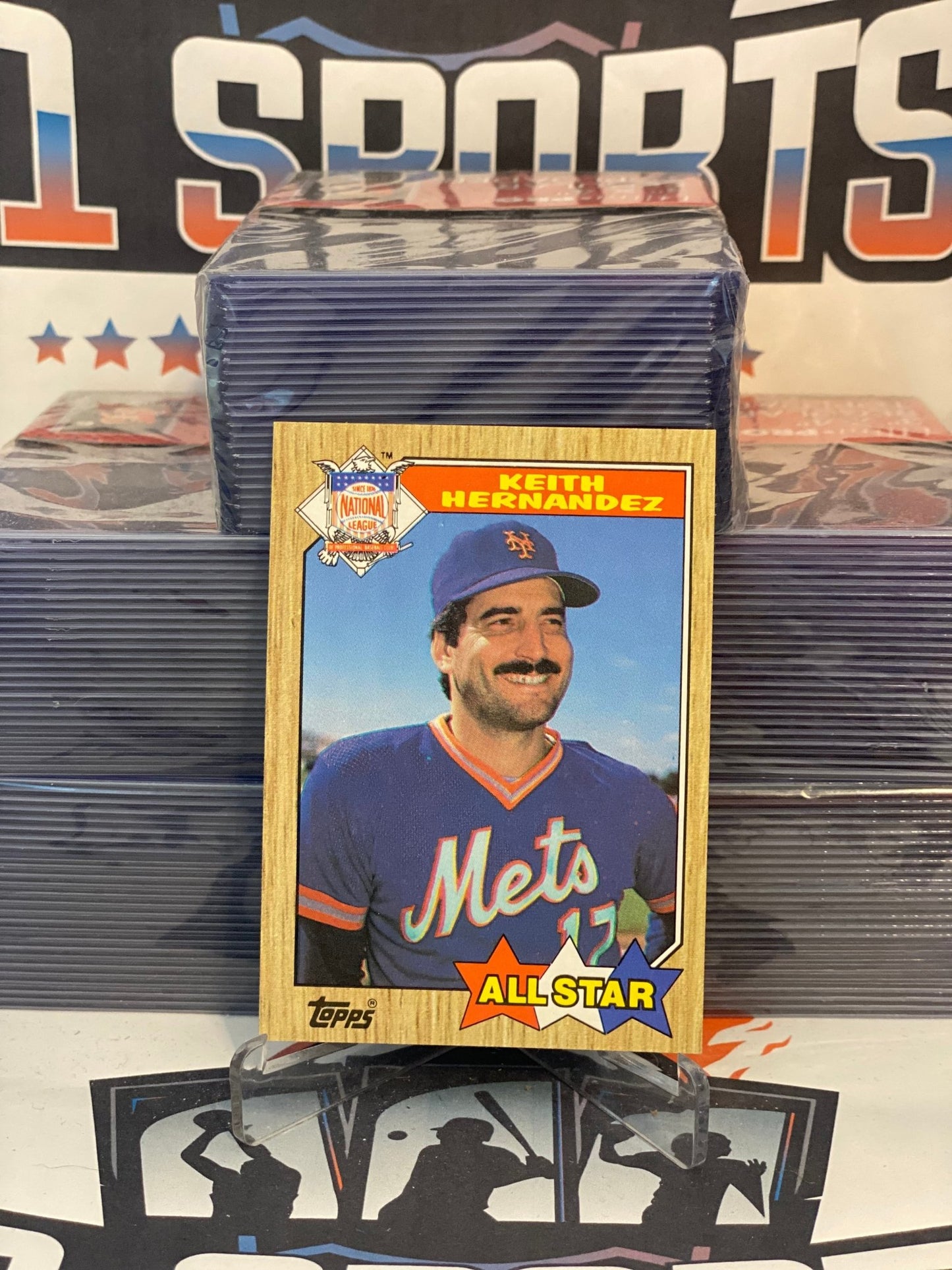 1987 Topps (All-Star) Keith Hernandez #595