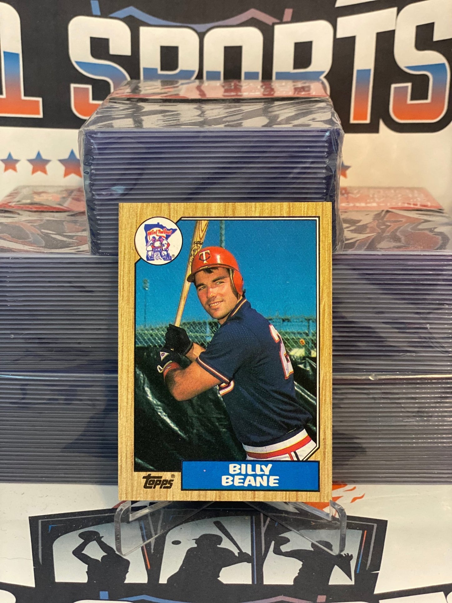 1987 Topps Billy Beane Rookie #114