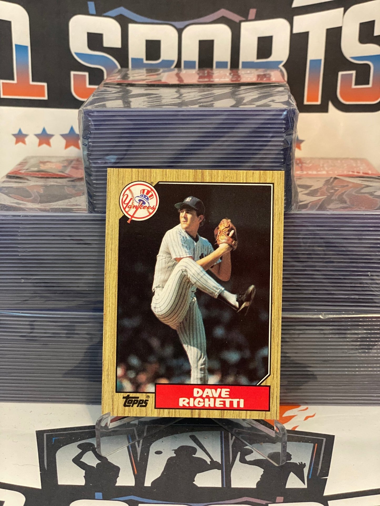 1987 Topps Dave Righetti #40