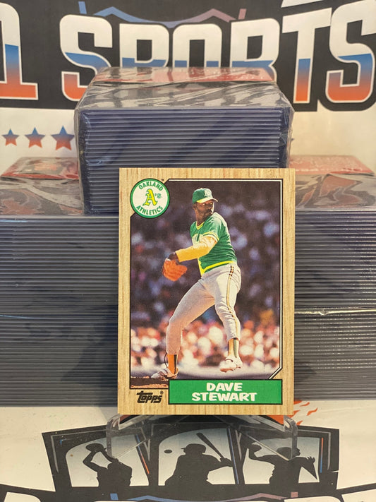1987 Topps Dave Stewart #14