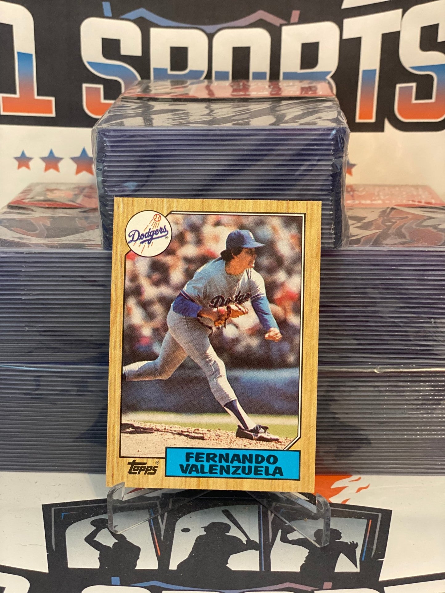 1987 Topps Fernando Valenzuela #410