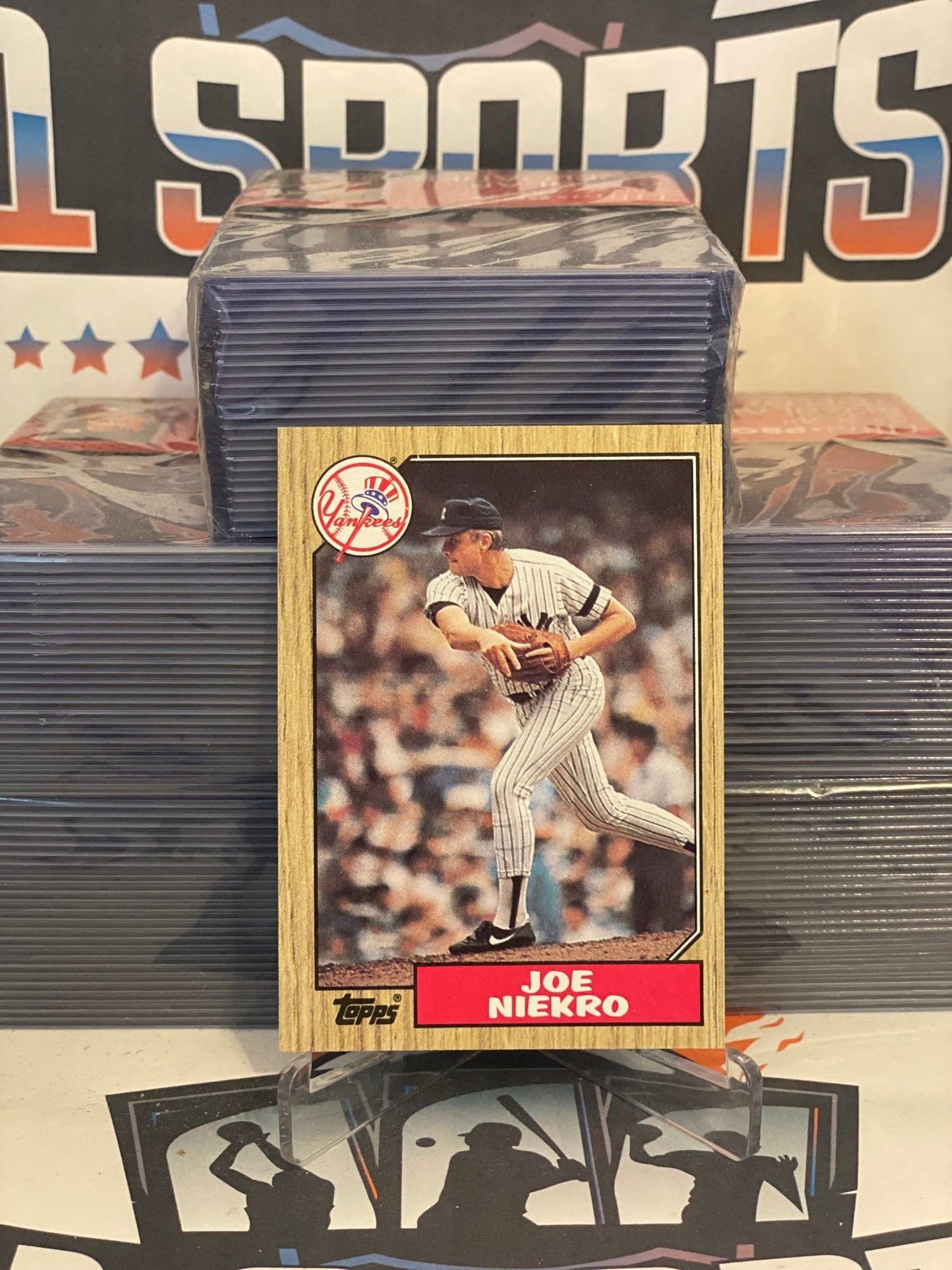 1987 Topps Joe Niekro #344