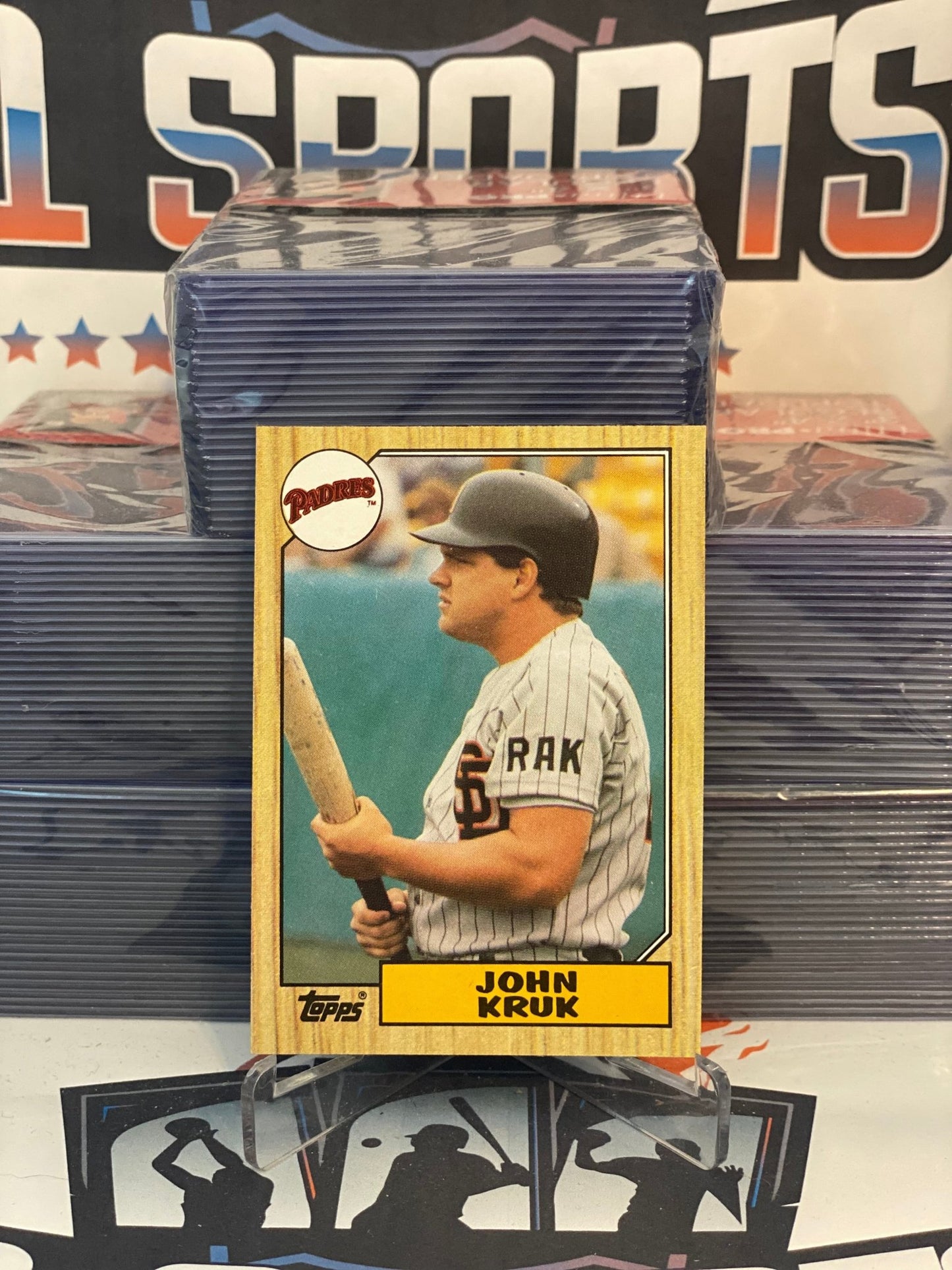 1987 Topps John Kruk Rookie #123