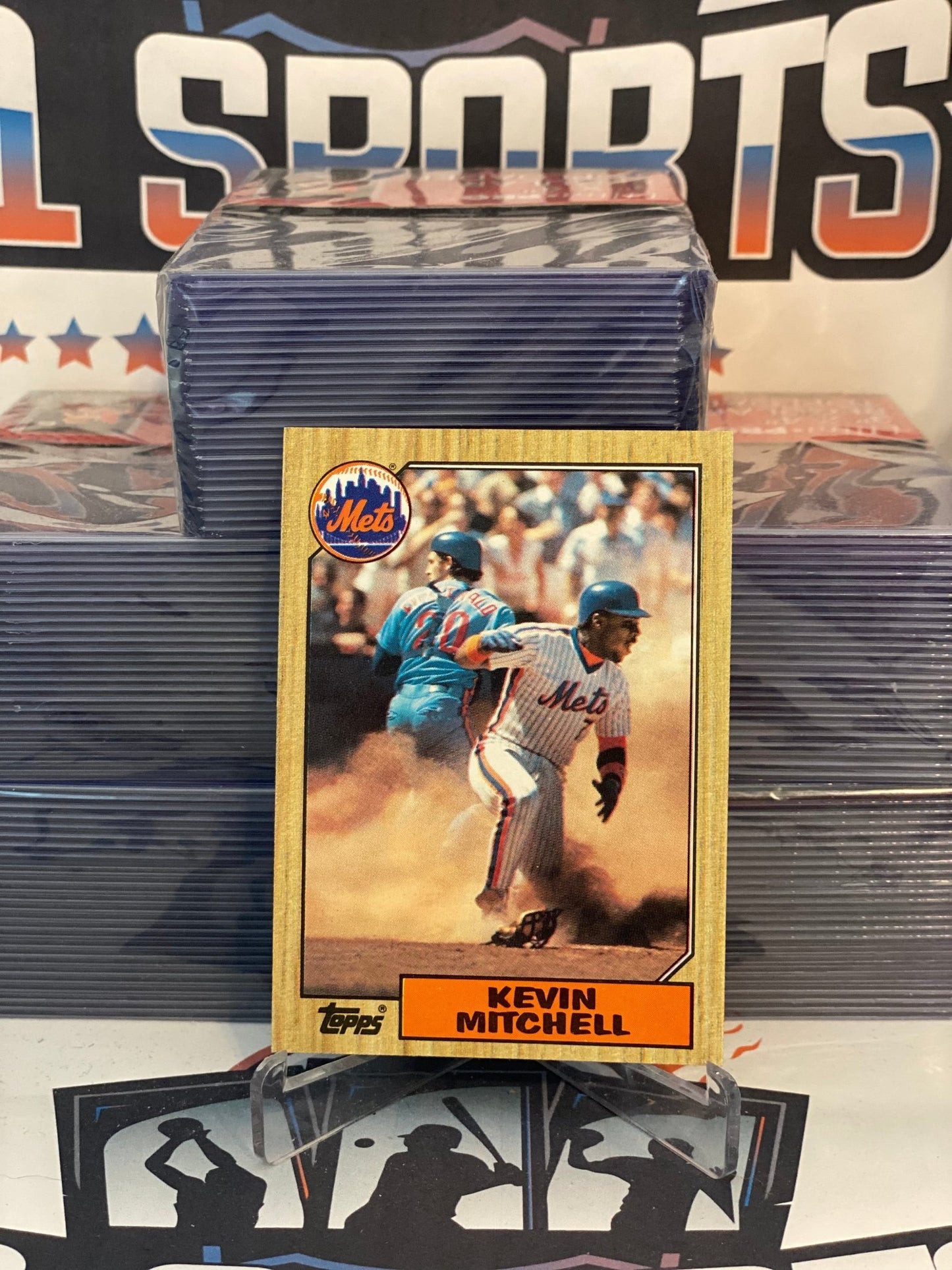 1987 Topps Kevin Mitchell Rookie #653