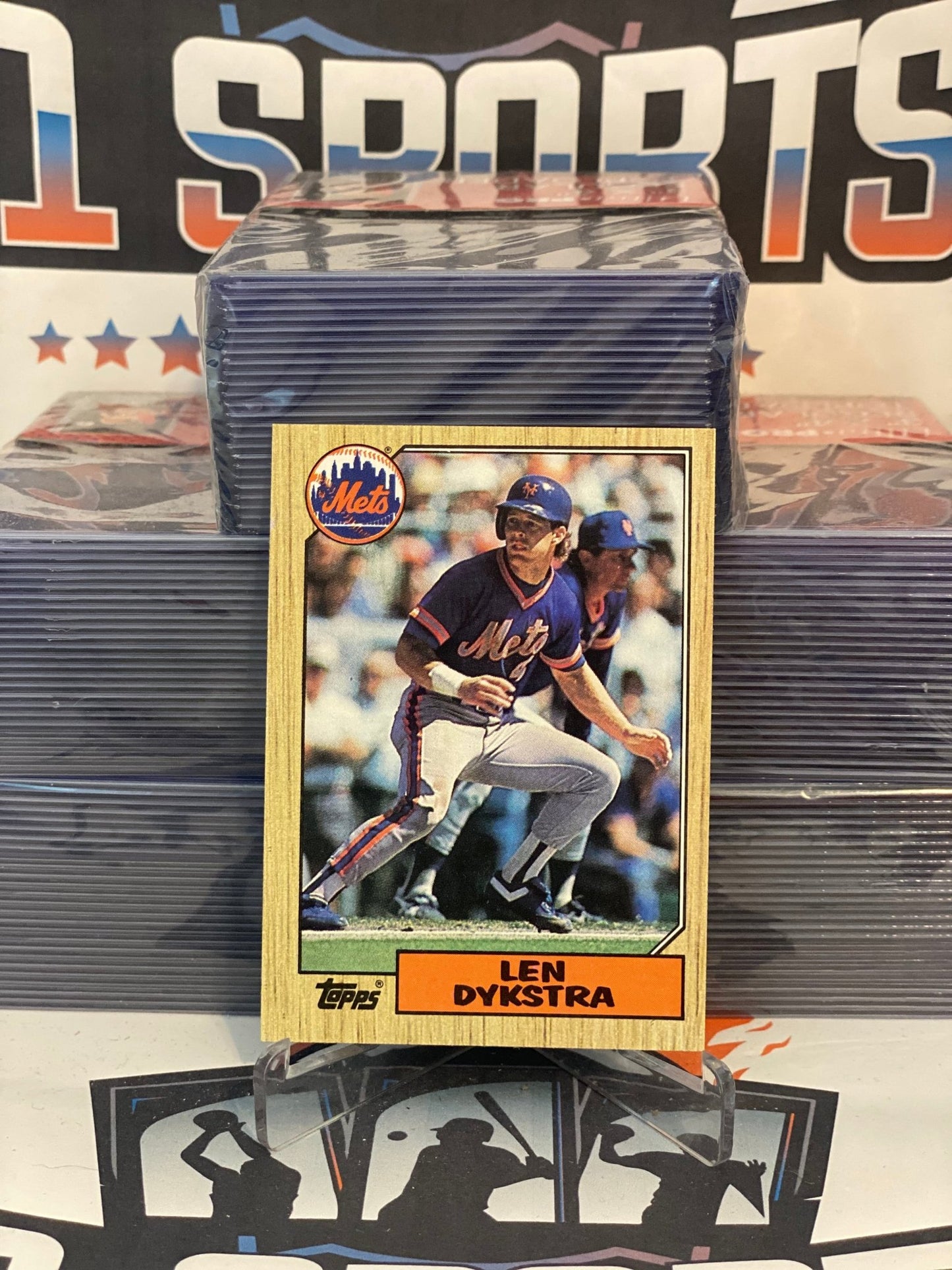 1987 Topps Len Dykstra #295