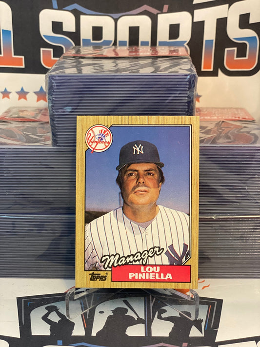 1987 Topps (Manager) Lou Pinella #168