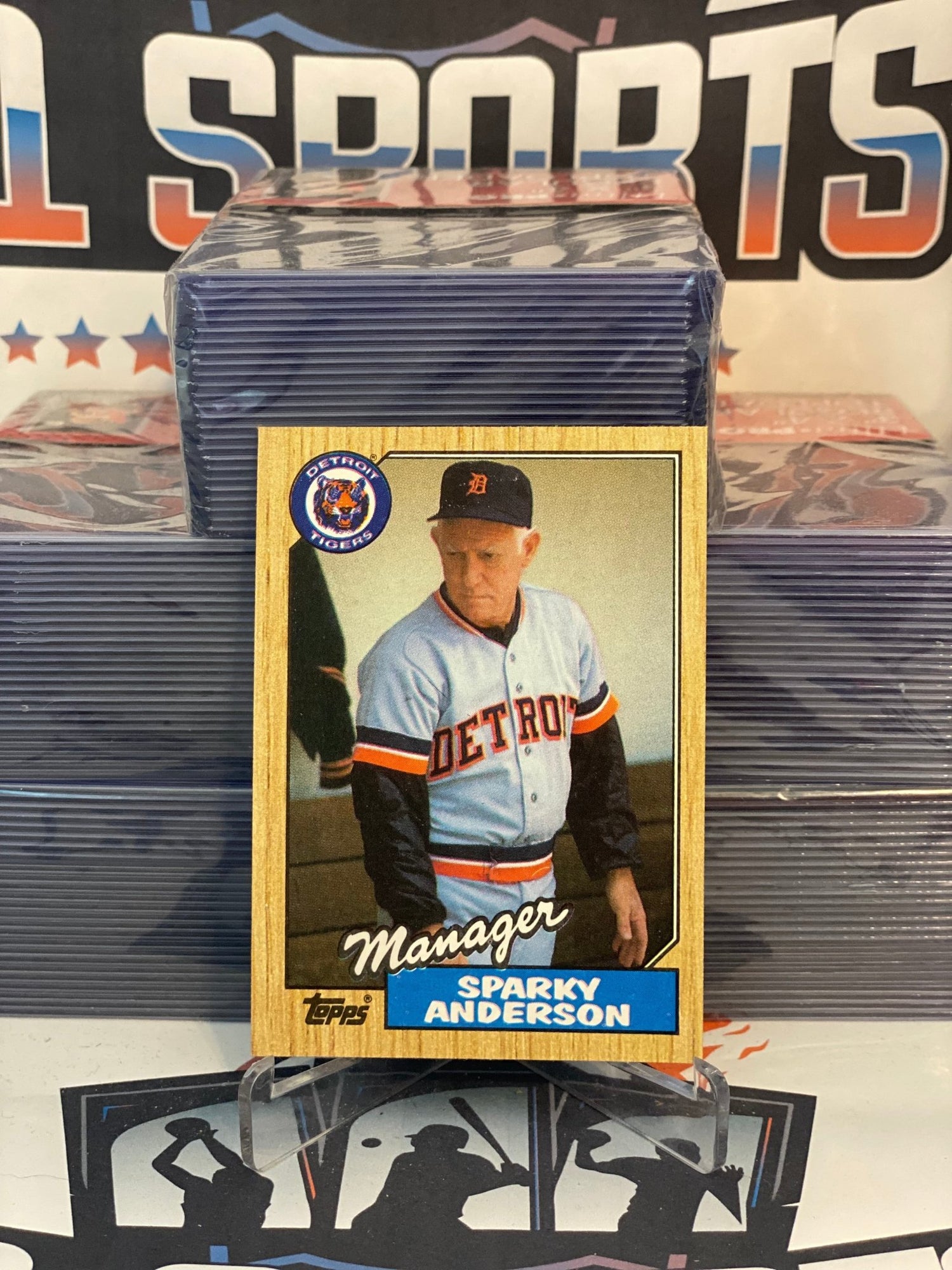 1987 Topps (Manager) Sparky Anderson #218