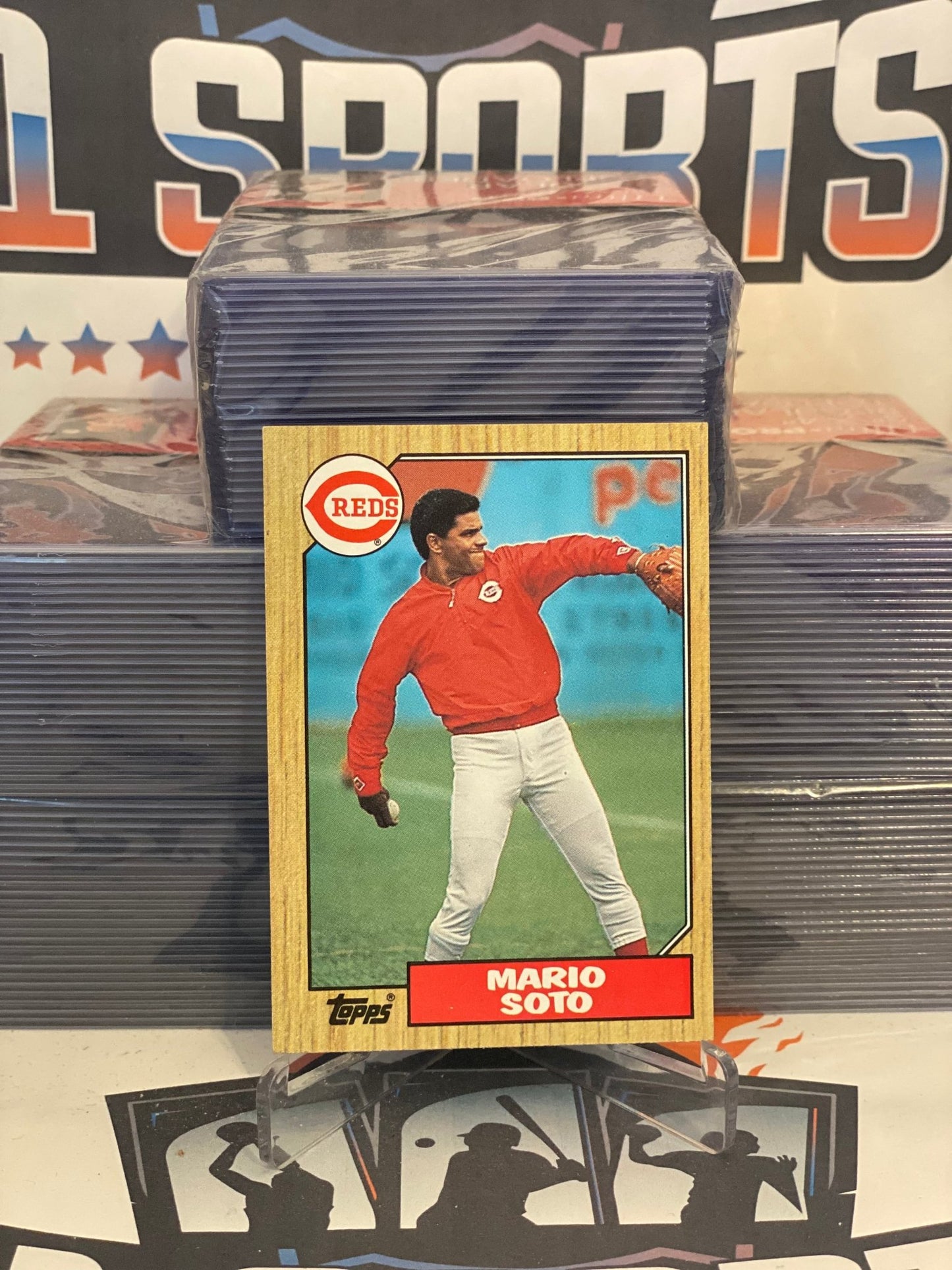 1987 Topps Mario Soto #517