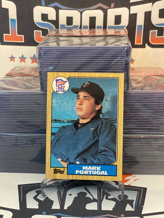 1987 Topps Mark Portugal Rookie #419