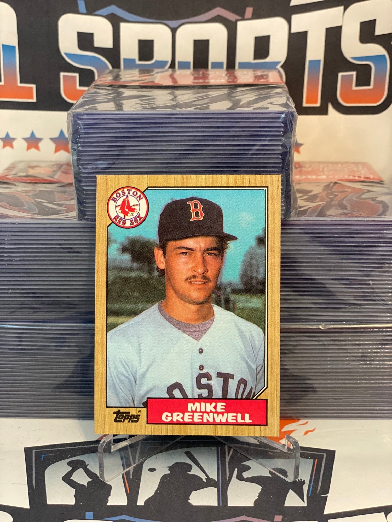 1987 Topps Mike Greenwell Rookie #259 – $1 Sports Cards