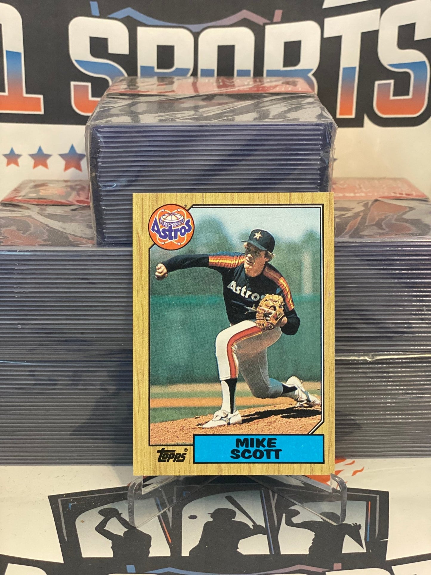 1987 Topps Mike Scott #330