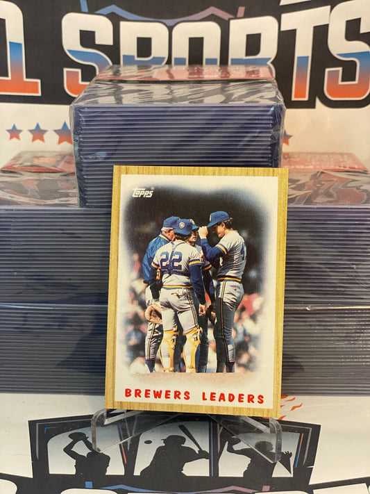 1989 Score with Rookie Traded Milwaukee Brewers Team
