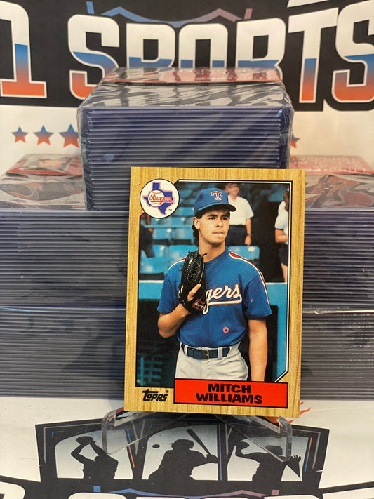 1987 Topps Mitch Williams Rookie #291