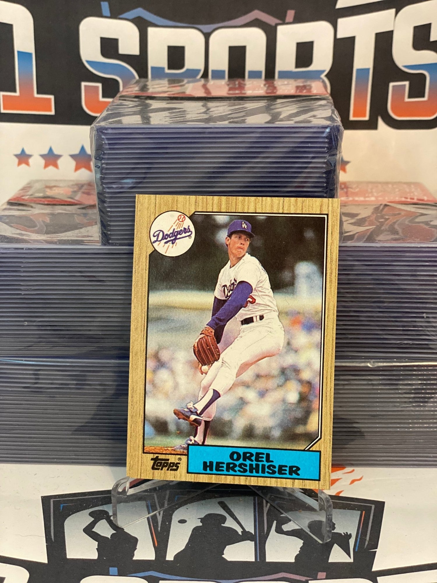 1988 topps orel outlet hershiser