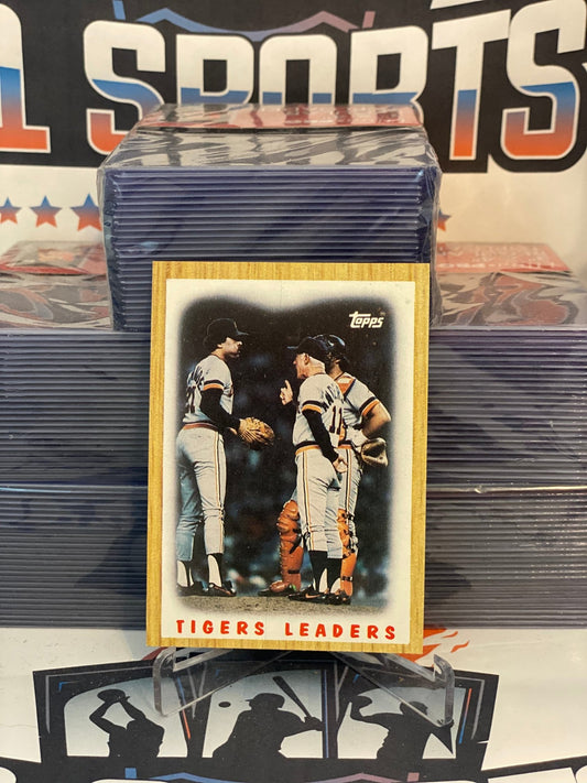 1987 Topps (Tigers Team Card) Sparky Anderson #631