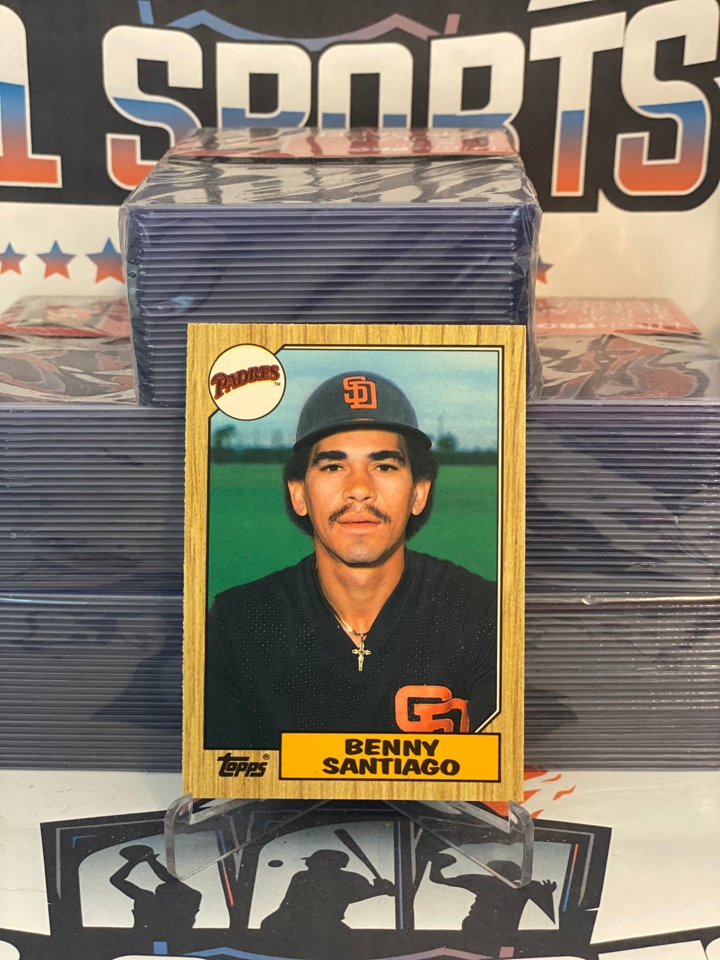 1987 Topps Traded Benito Santiago Rookie #109T