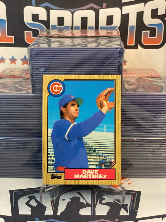 1987 Topps Traded Dave Martinez Rookie #73T