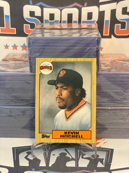 1987 Topps Traded Kevin Mitchell Rookie #81T
