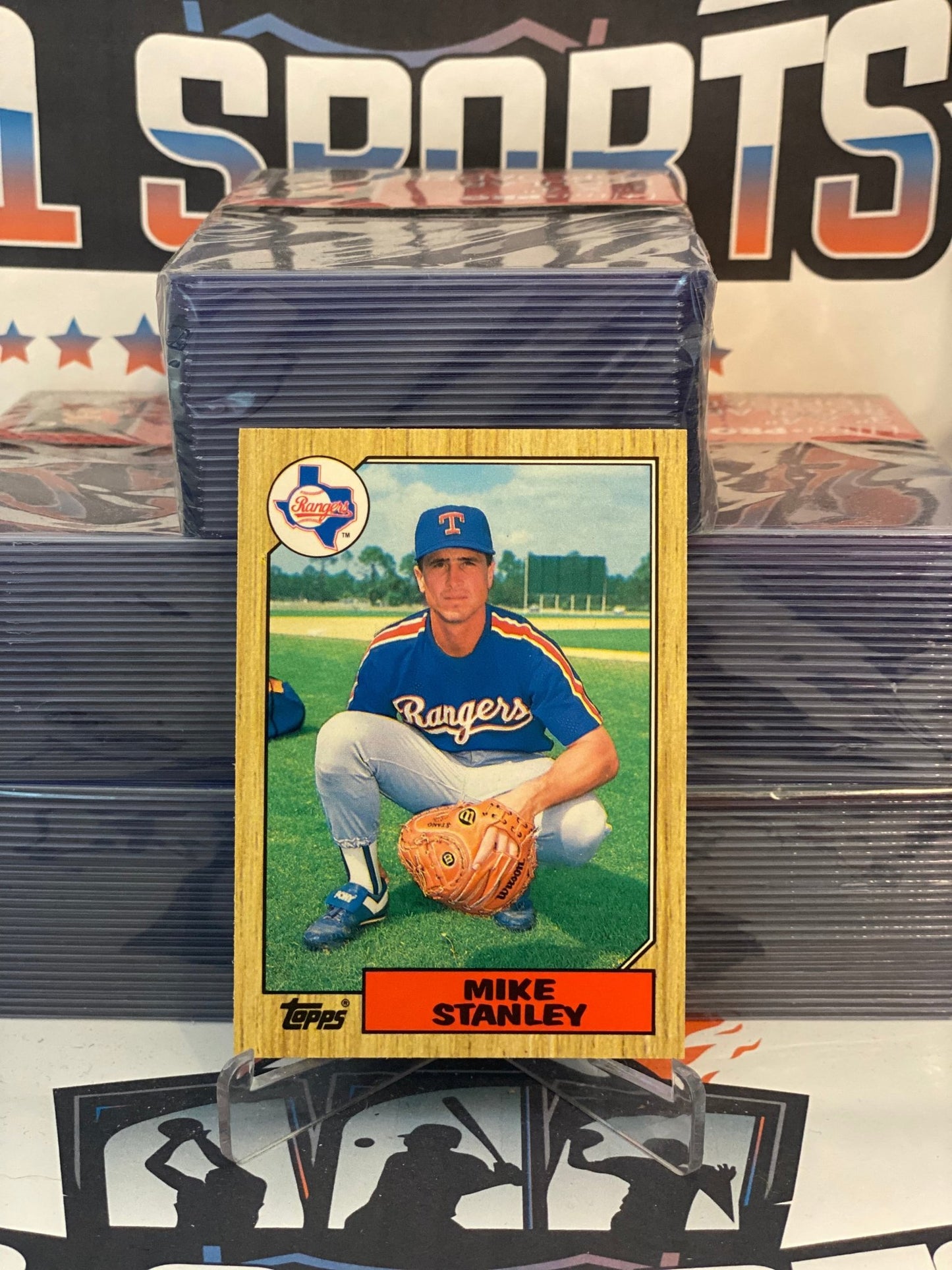 1987 Topps Traded Mike Stanley Rookie #116T